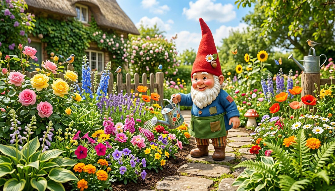 Wie beeinflussen lustige Gartenzwerge die Gartengestaltung?